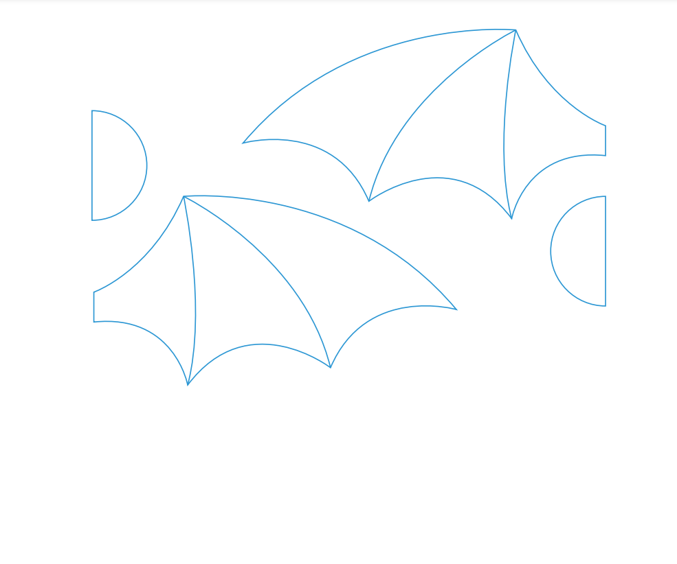 Netopýr v životní velikosti